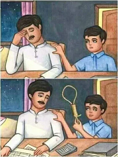 💀 Стикер «Static memes» для Telegram