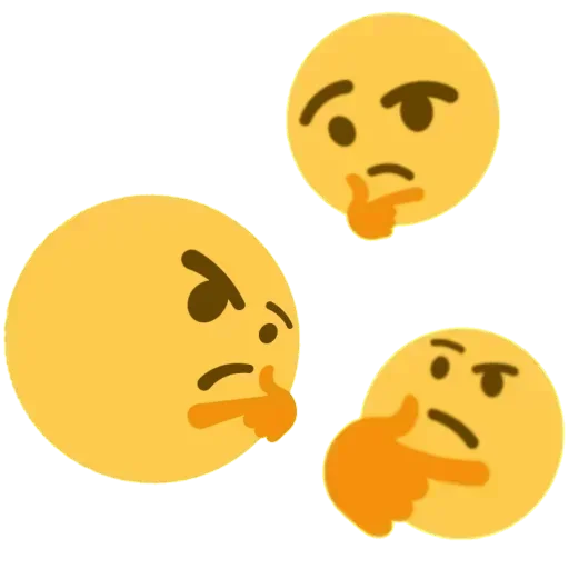 🤔 Стикер «Static memes» для Telegram