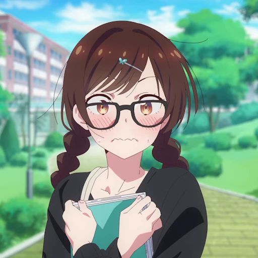 😳 Стикер «Kanojo, Okarishimasu 2» для Telegram