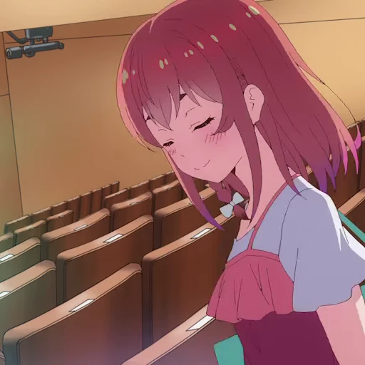🤚 Стикер «Kanojo, Okarishimasu 2» для Telegram