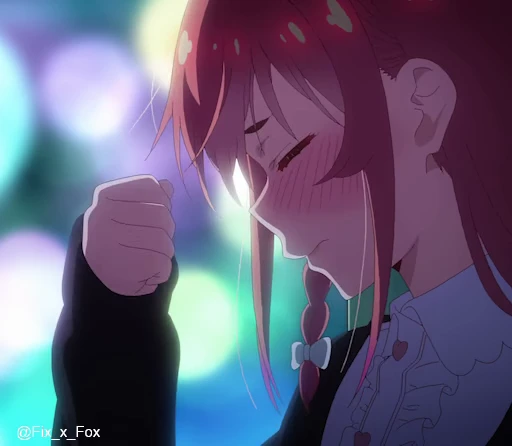 🤯 Стикер «Kanojo, Okarishimasu 2» для Telegram