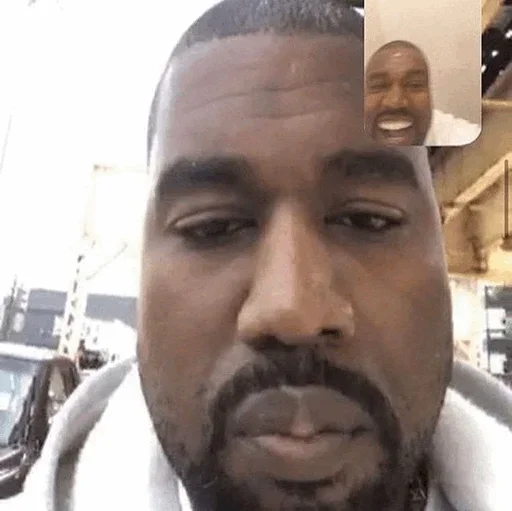 😶 Стикер «Kanye West» для Telegram
