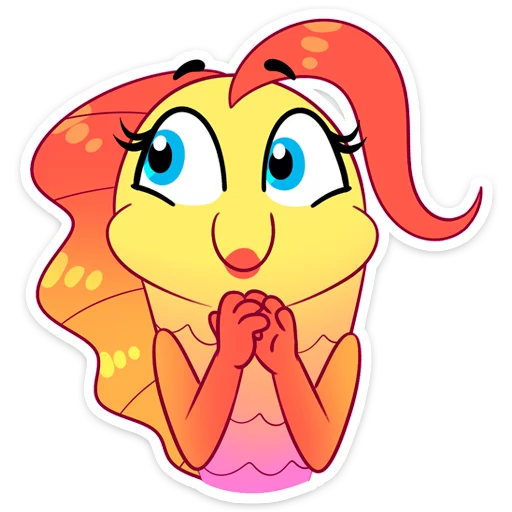 ☺️ Стикер «Капелька» для Telegram
