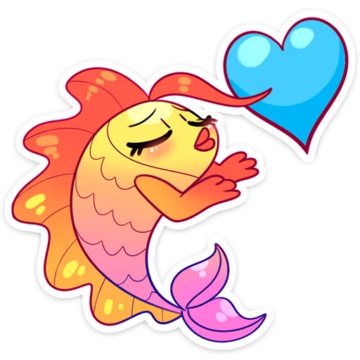 💙 Стикер «Капелька» для Telegram