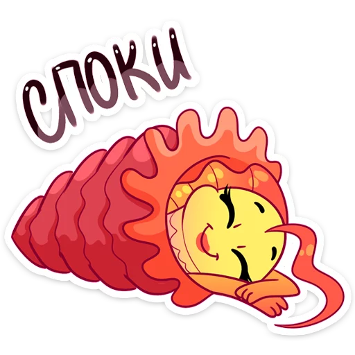 😴 Стикер «Капелька» для Telegram