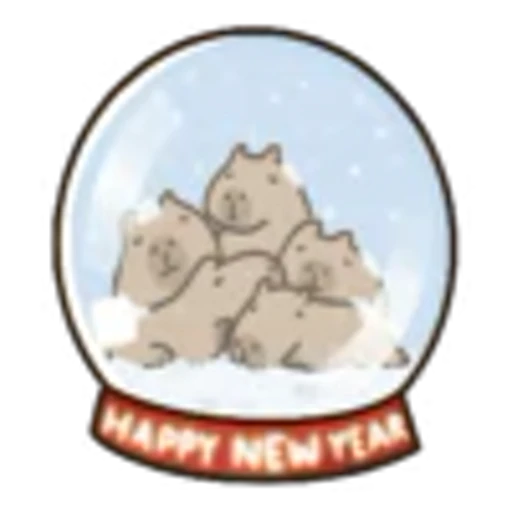 ❄️ Эмодзи «Kapi» для Telegram