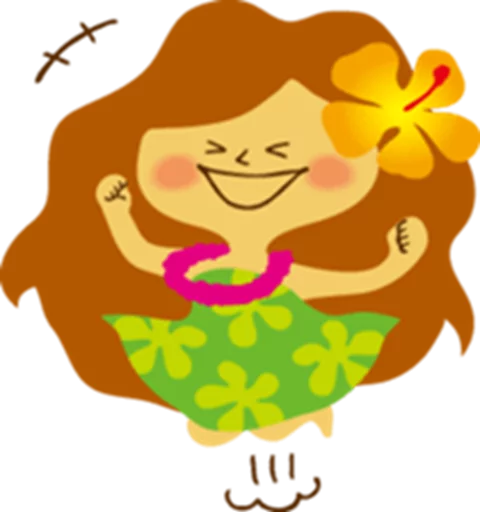 💃 Стикер «KAPUA&;s Happy Life 1» для Telegram