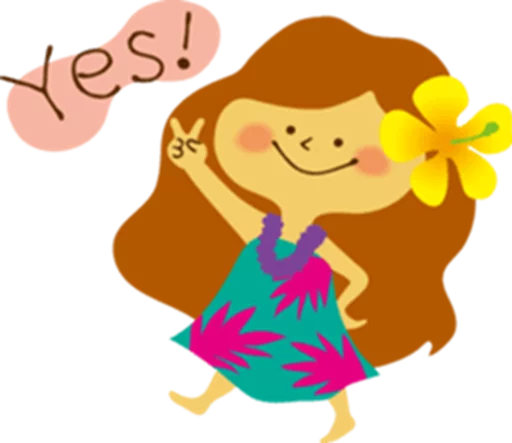 👍 Стикер «KAPUA&;s Happy Life 1» для Telegram