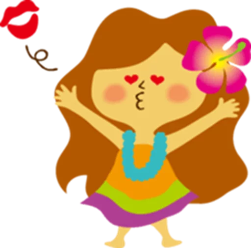 😘 Стикер «KAPUA&;s Happy Life 1» для Telegram