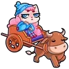 🐴 Эмодзи «Карамелька» для Telegram