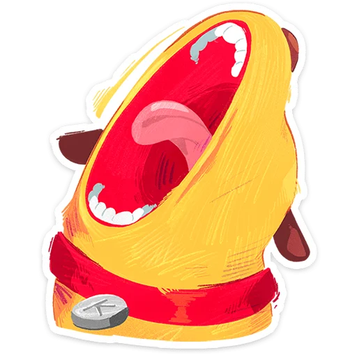 🌟 Стикер «Пёс Карандашик» для Telegram