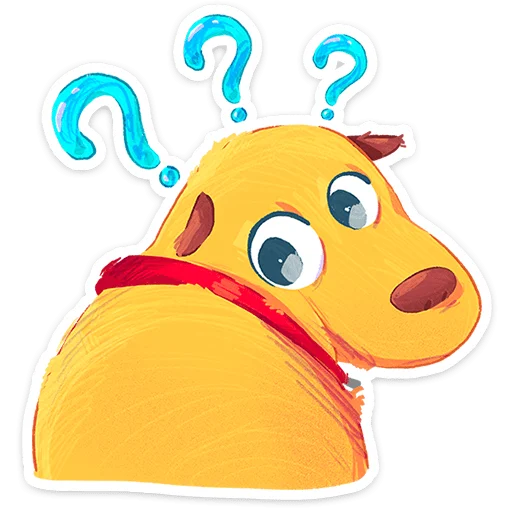 🌟 Стикер «Пёс Карандашик» для Telegram