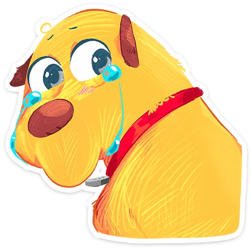 🌟 Стикер «Пёс Карандашик» для Telegram