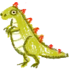 🦖 Эмодзи «Карандашность» для Telegram