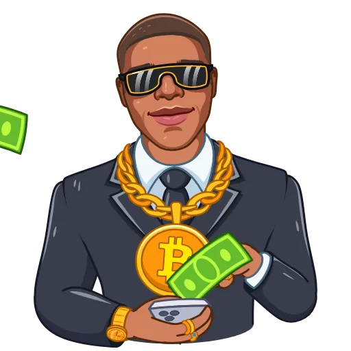 Стикерпак Karat btc для Telegram — скачать