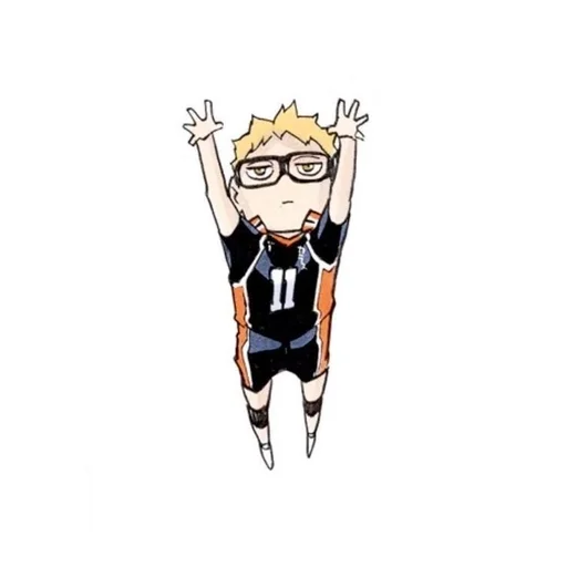 Стикерпак Kei Tsukishima для Telegram — скачать