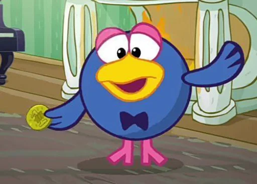 🐦 Стикер «Кар Карыч» для Telegram