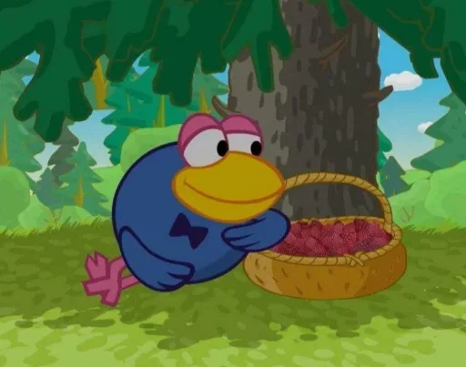 🐦 Стикер «Кар Карыч» для Telegram