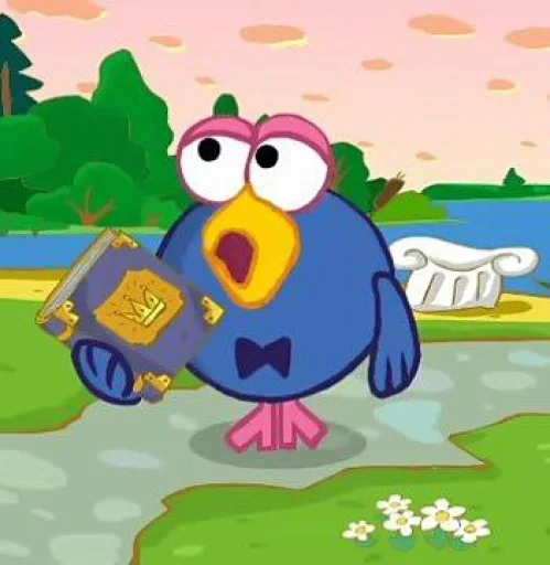 🐦 Стикер «Кар Карыч» для Telegram