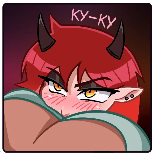 🤤 Стикер «Карма» для Telegram