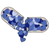 💊 Эмодзи «Karma blue #cute #color #blue» для Telegram