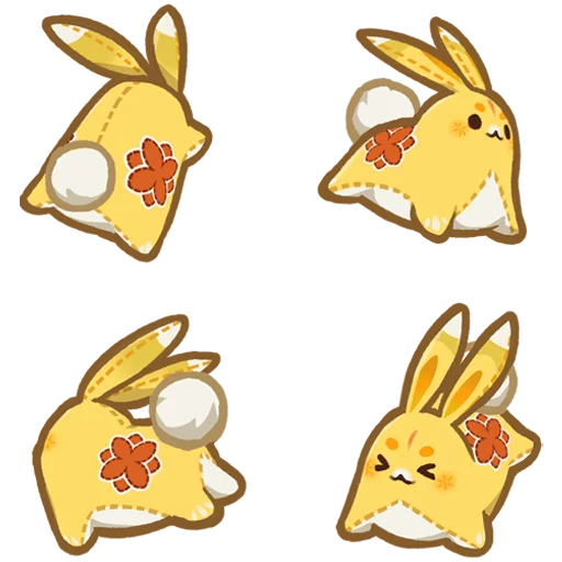 🐰 Стикер «Картины Паймон Часть IV» для Telegram