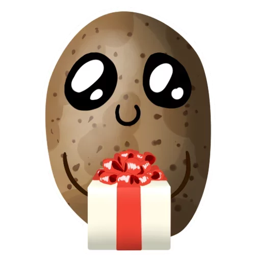 🍬 Стикер «Funny Potato» для Telegram