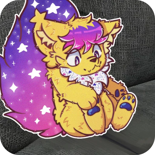 🐶 Стикер «Jolteon emotes» для Telegram