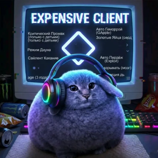 🐱 Стикер «катафеи» для Telegram
