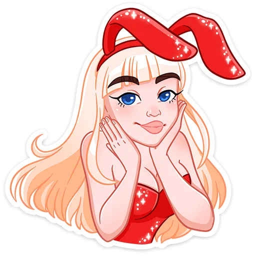 😊 Стикер «Каталина без надписей» для Telegram
