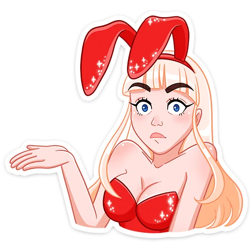 ❓ Стикер «Каталина без надписей» для Telegram