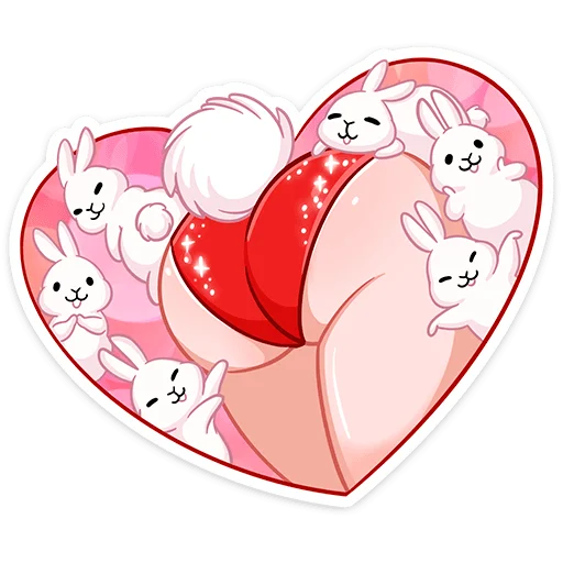 ❤ Стикер «Каталина без надписей» для Telegram