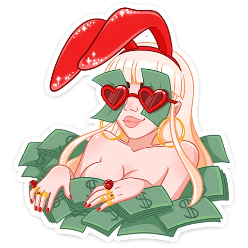 💰 Стикер «Каталина без надписей» для Telegram