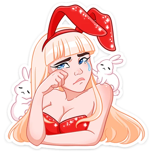 😢 Стикер «Каталина без надписей» для Telegram