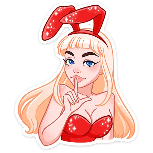 🤫 Стикер «Каталина без надписей» для Telegram