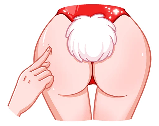 🍑 Стикер «Каталина без надписей» для Telegram