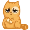 🥺 Эмодзи «😌 Кот Персик» для Telegram