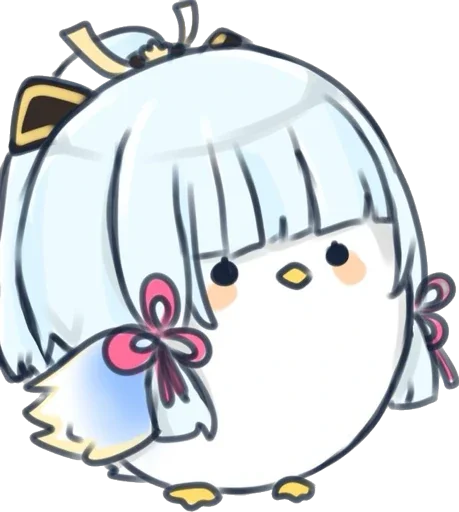 🐤 Стикер «Ayayaka» для Telegram