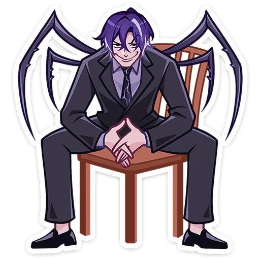 🕷️ Стикер «Като» для Telegram