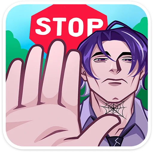 🤚 Стикер «Като» для Telegram