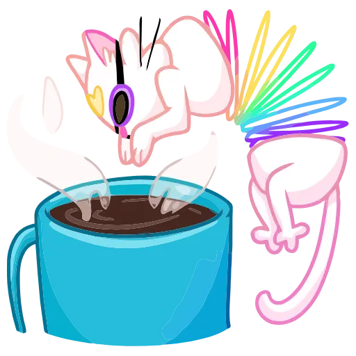 ☕️ Эмодзи «Котострофа» для Telegram