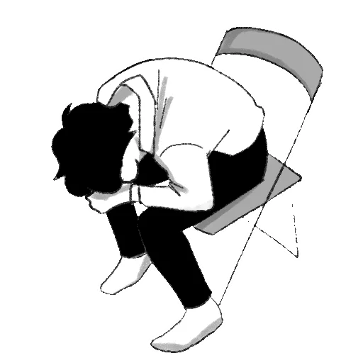 😔 Стикер «офисные стиляги [.katowski]» для Telegram
