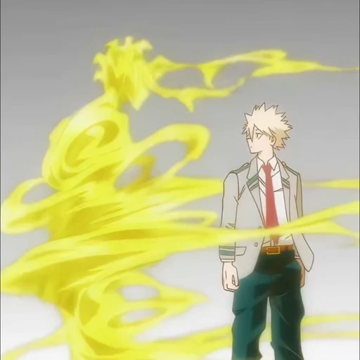 💥 Стикер «Katsuki Bakugo» для Telegram