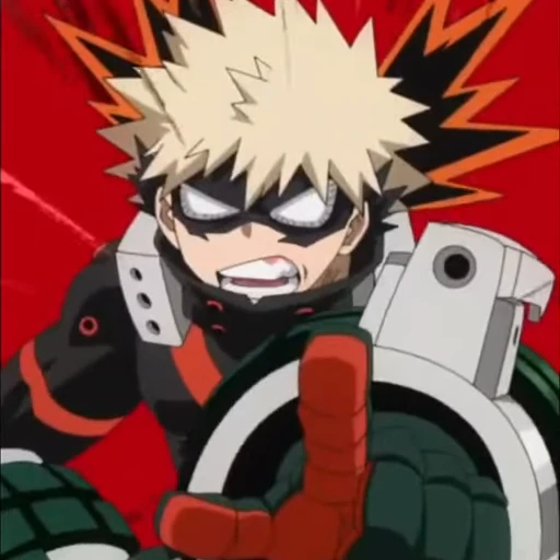 💥 Стикер «Katsuki Bakugo» для Telegram