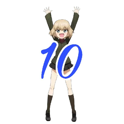 Стикерпак Katyusha Girls und Panzer для Telegram — скачать