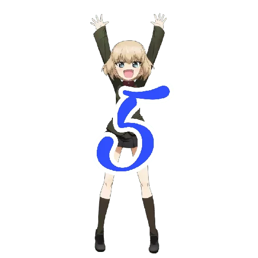 Стикерпак Katyusha ("Girls und Panzer") part 5 для Telegram — скачать