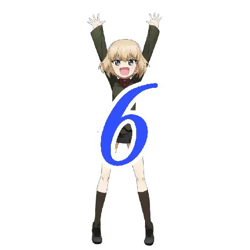 Стикерпак Katyusha ("Girls und Panzer") part 6 для Telegram — скачать
