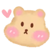 🐻 Эмодзи «kawaii crayon» для Telegram