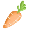 🥕 Эмодзи «kawaii crayon» для Telegram