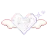 🤍 Эмодзи «૮ ˆˆ ა» для Telegram